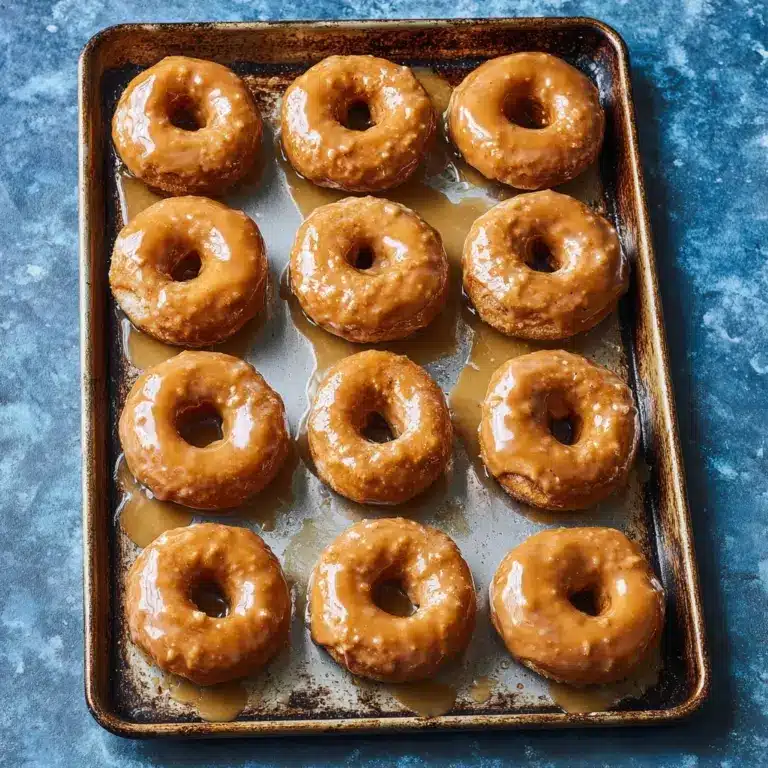 Baked Pumpkin Donuts with Maple Glaze Recipe