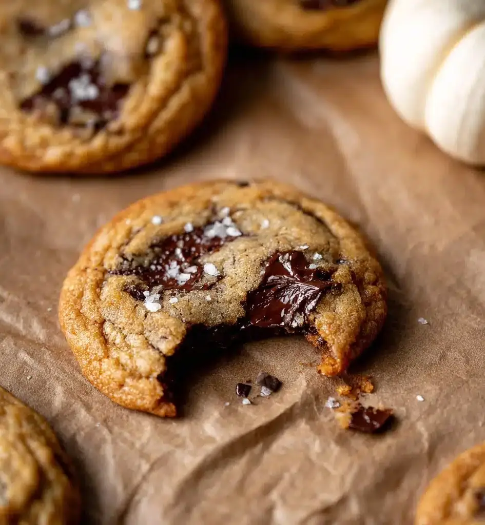 Chewy Pumpkin Chocolate Chip Cookies Recipe