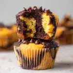 Double Chocolate Pumpkin Muffins Recipe