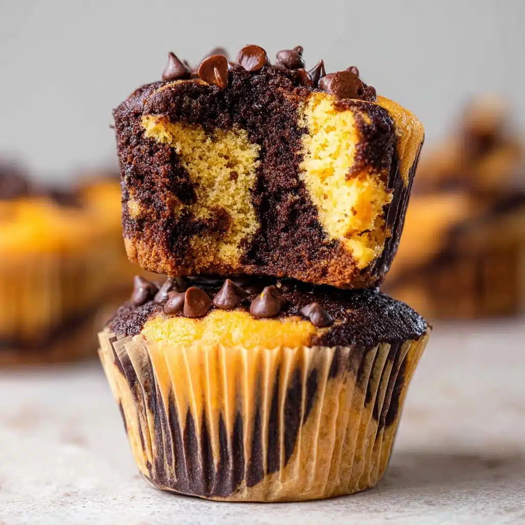 Double Chocolate Pumpkin Muffins Recipe - Recipe Image