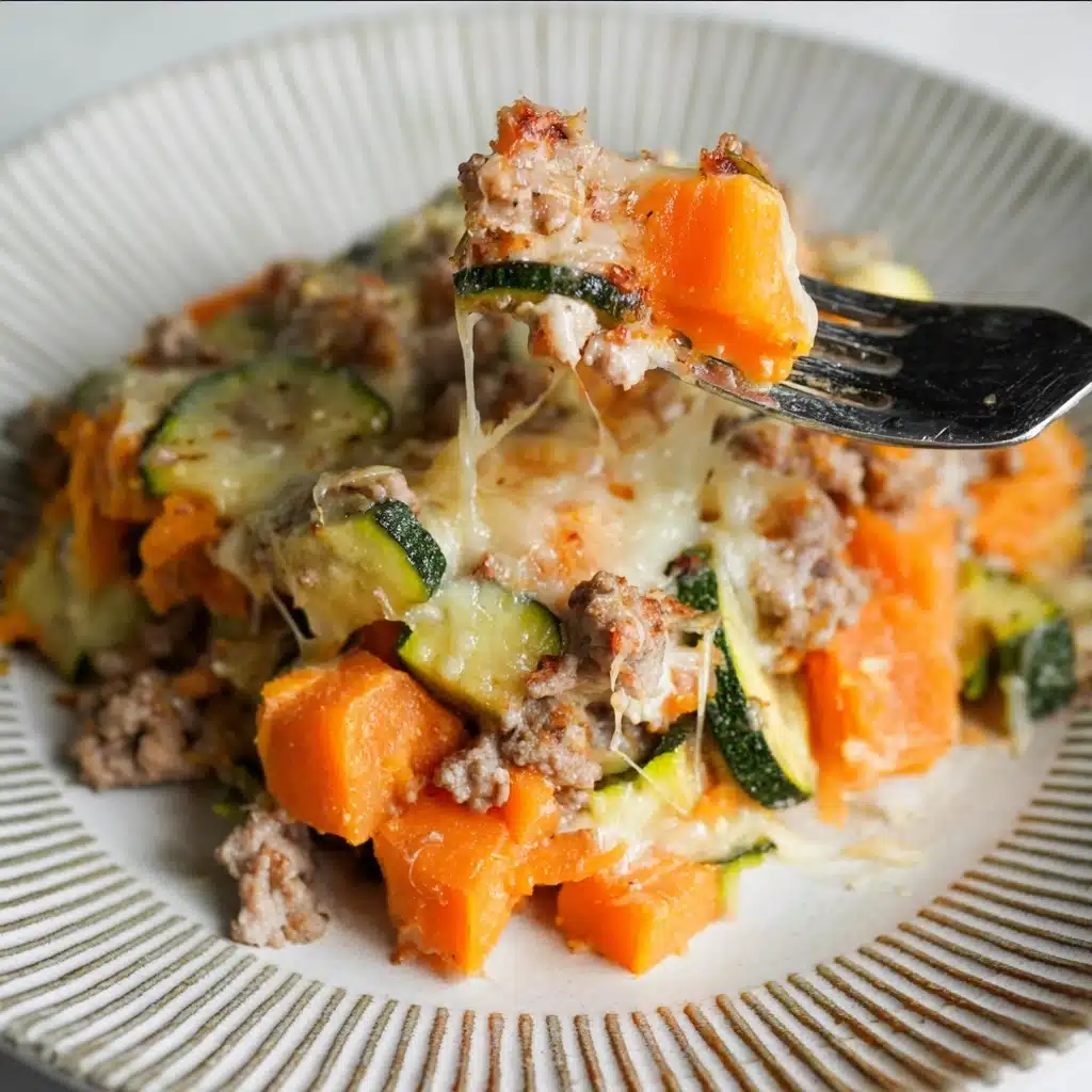 Ground Turkey Sweet Potato Bake Recipe - Recipe Image