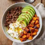 Ground Beef Hot Honey Bowl Recipe