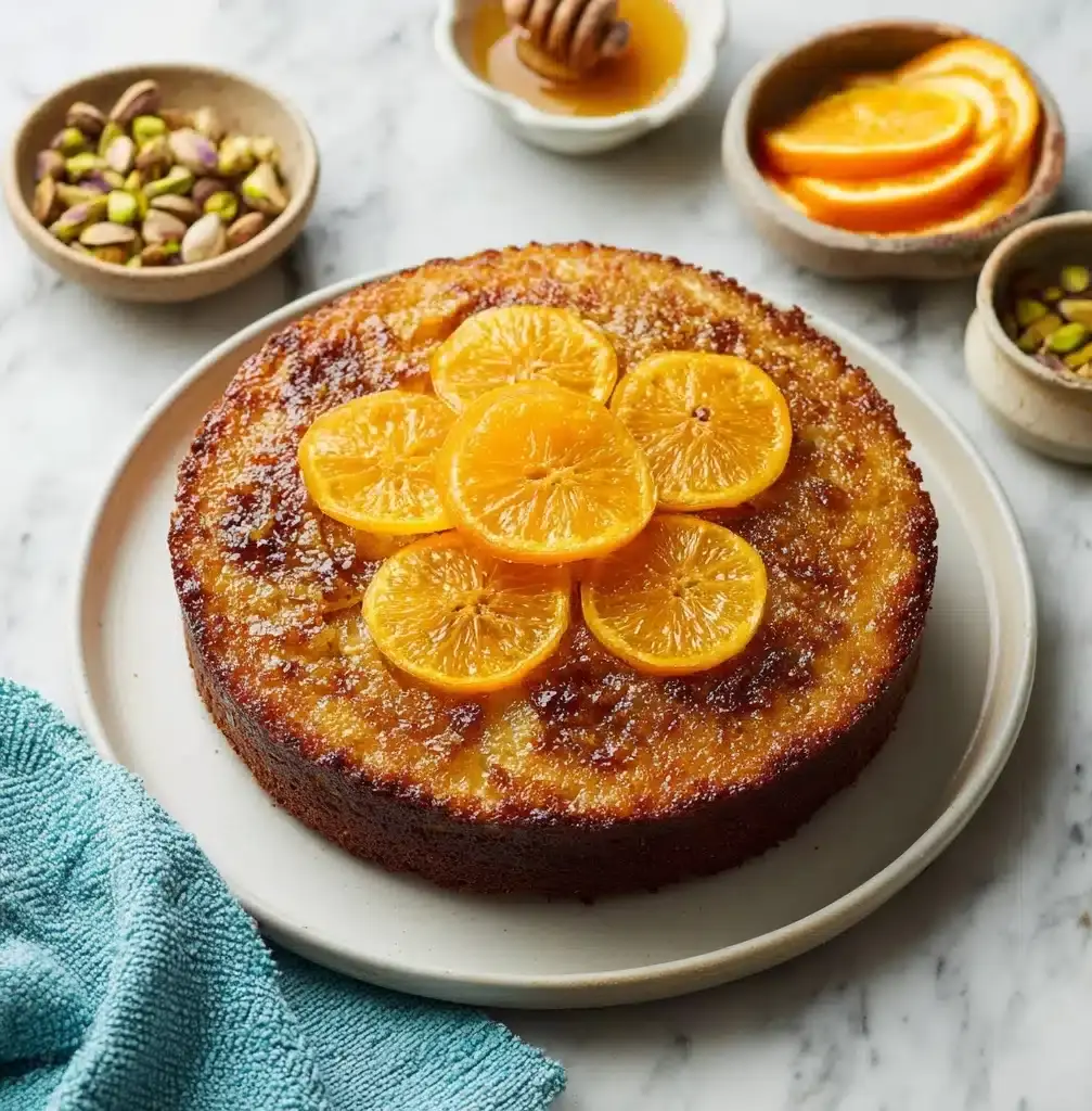 Flourless Orange Pistachio Cake Recipe
