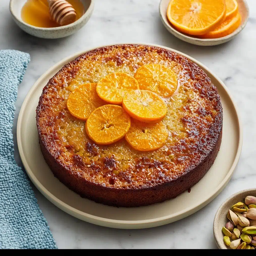 Flourless Orange Pistachio Cake Recipe - Recipe Image