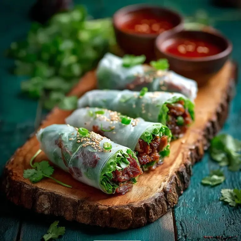 20 Minute Thai Basil Beef Rolls: Quick and Delicious Recipe