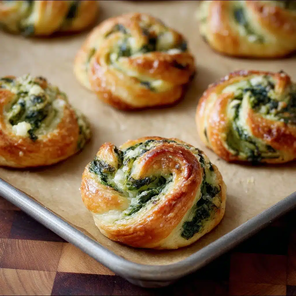 Spinach Artichoke Swirls Recipe - Recipe Image