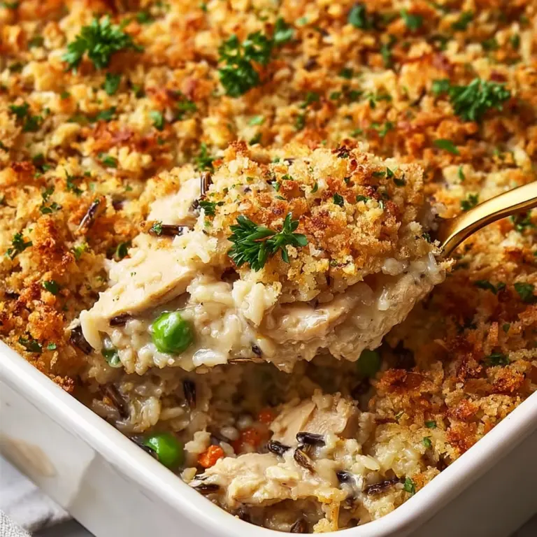 Chicken Wild Rice Casserole Recipe