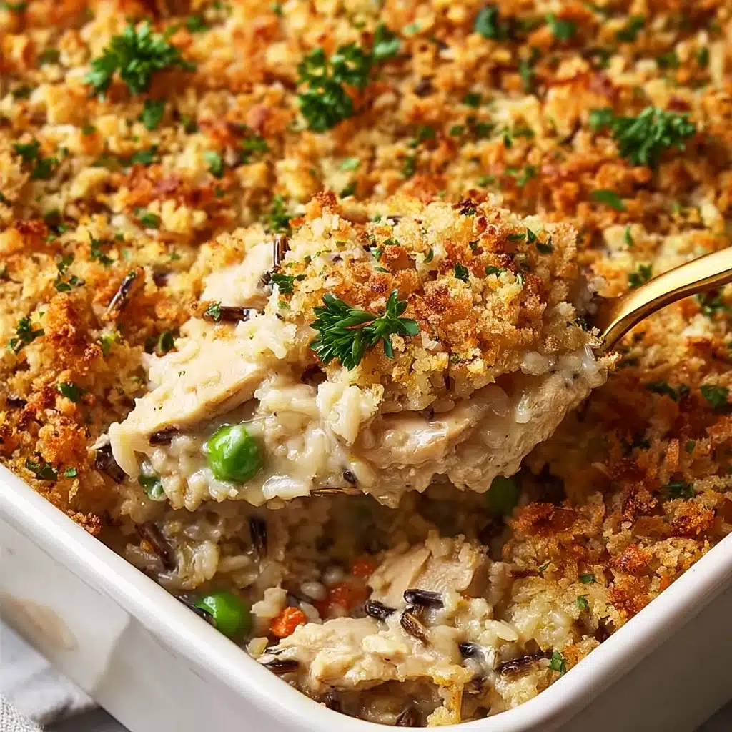 Chicken Wild Rice Casserole Recipe - Recipe Image