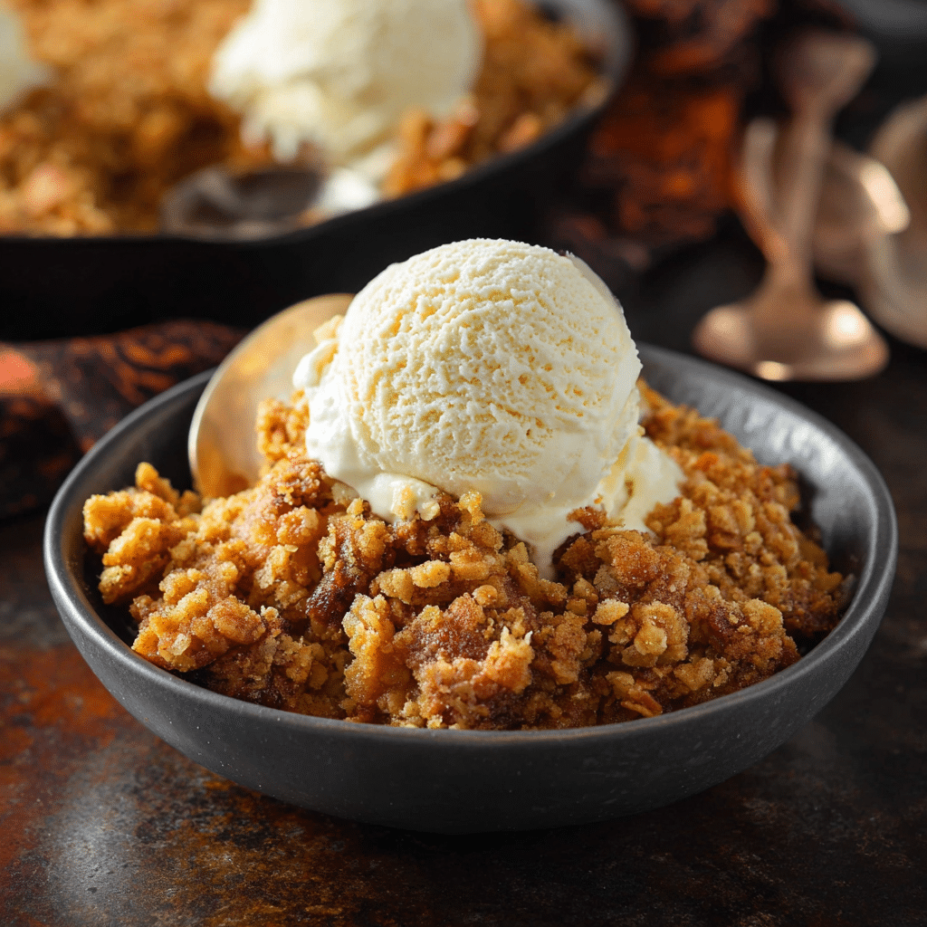 Pumpkin Crisp Recipe - Recipe Image