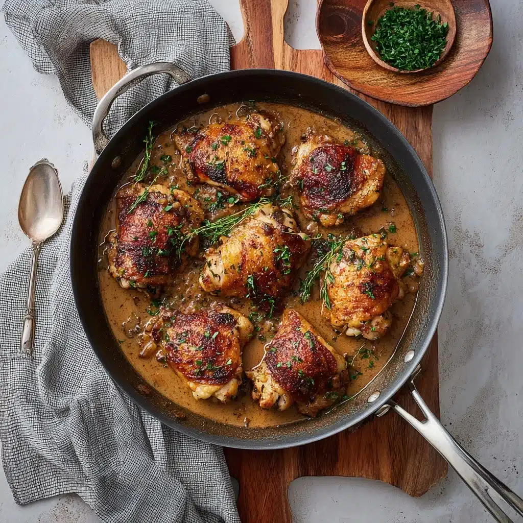 French Mustard Chicken Recipe - Recipe Image
