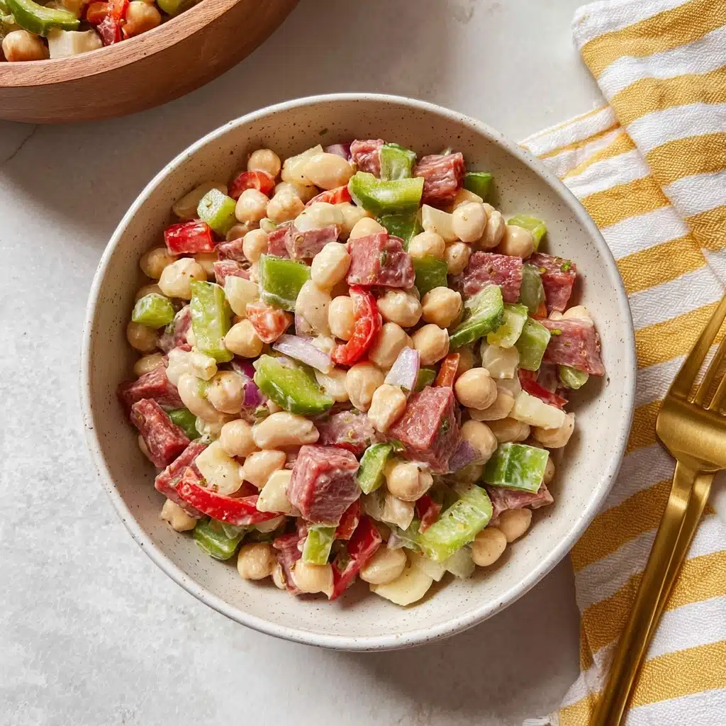 Italian Grinder Bean Salad Recipe - Recipe Image