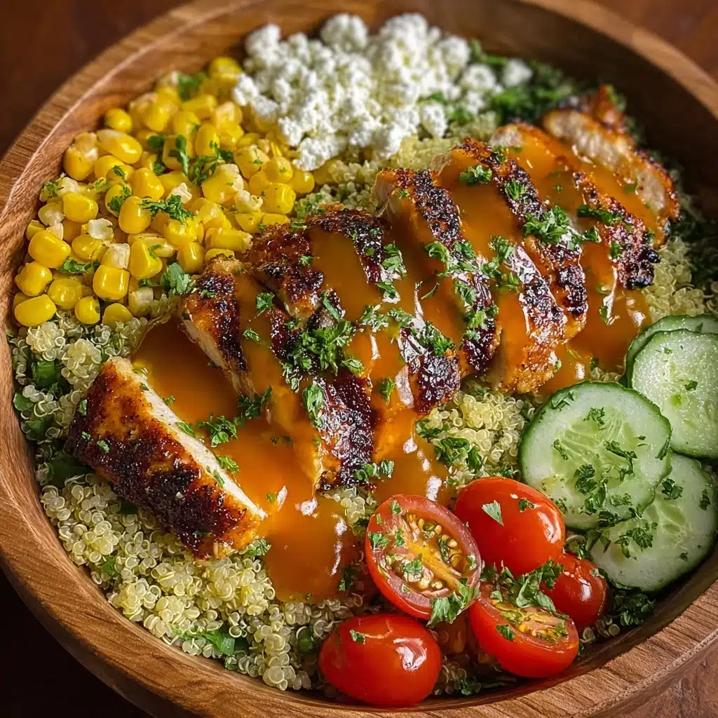 Honey Mustard Chicken Quinoa Power Bowl: A Complete Guide Recipe - Recipe Image