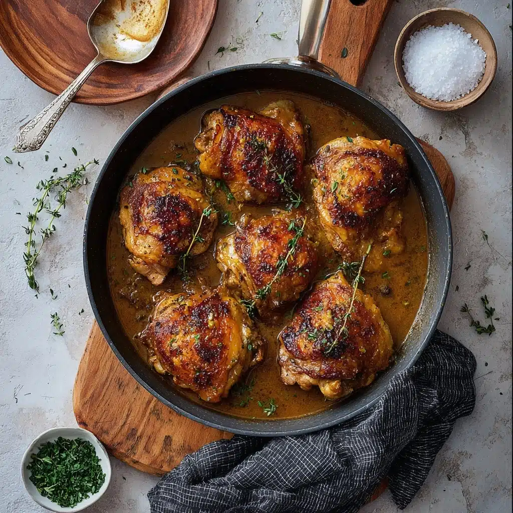 French Mustard Chicken Recipe - Recipe Image