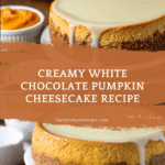 White Chocolate Pumpkin Cheesecake Recipe