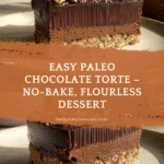 Paleo Chocolate Torte (Flourless, No Bake) Recipe