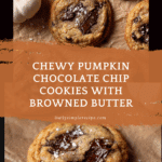 Chewy Pumpkin Chocolate Chip Cookies Recipe