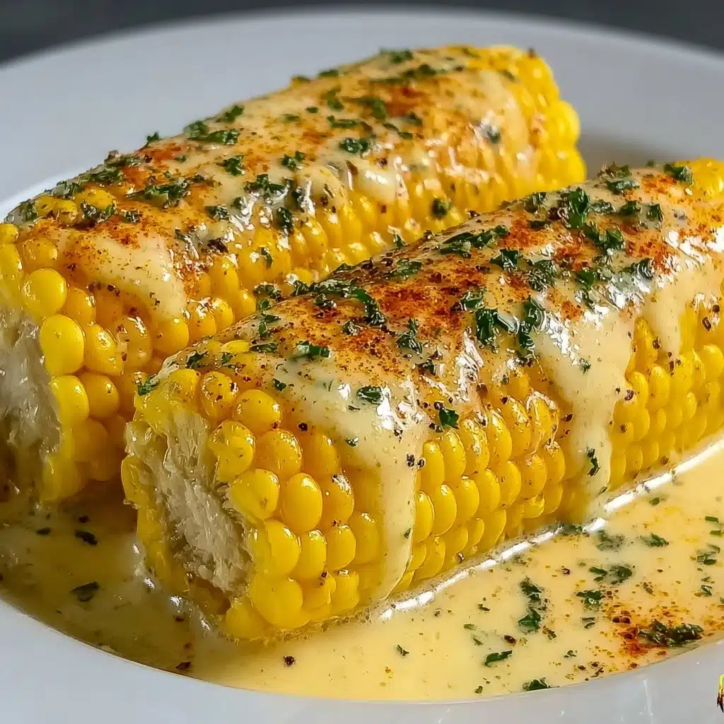 Garlic Parmesan Corn on the Cob Recipe - Recipe Image