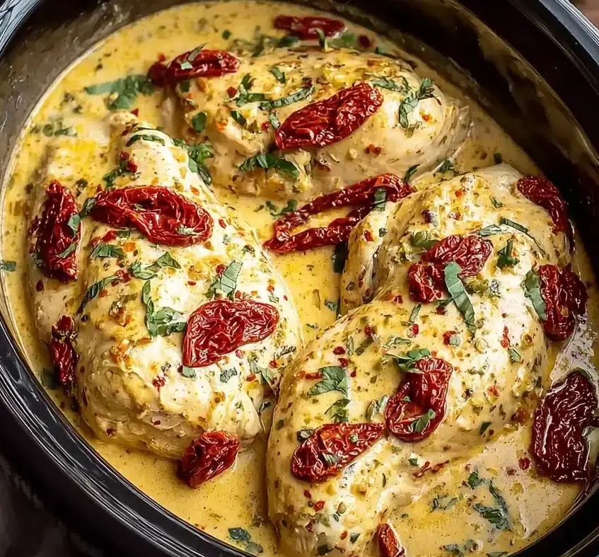 Dump & Go Crockpot Marry Me Chicken Recipe