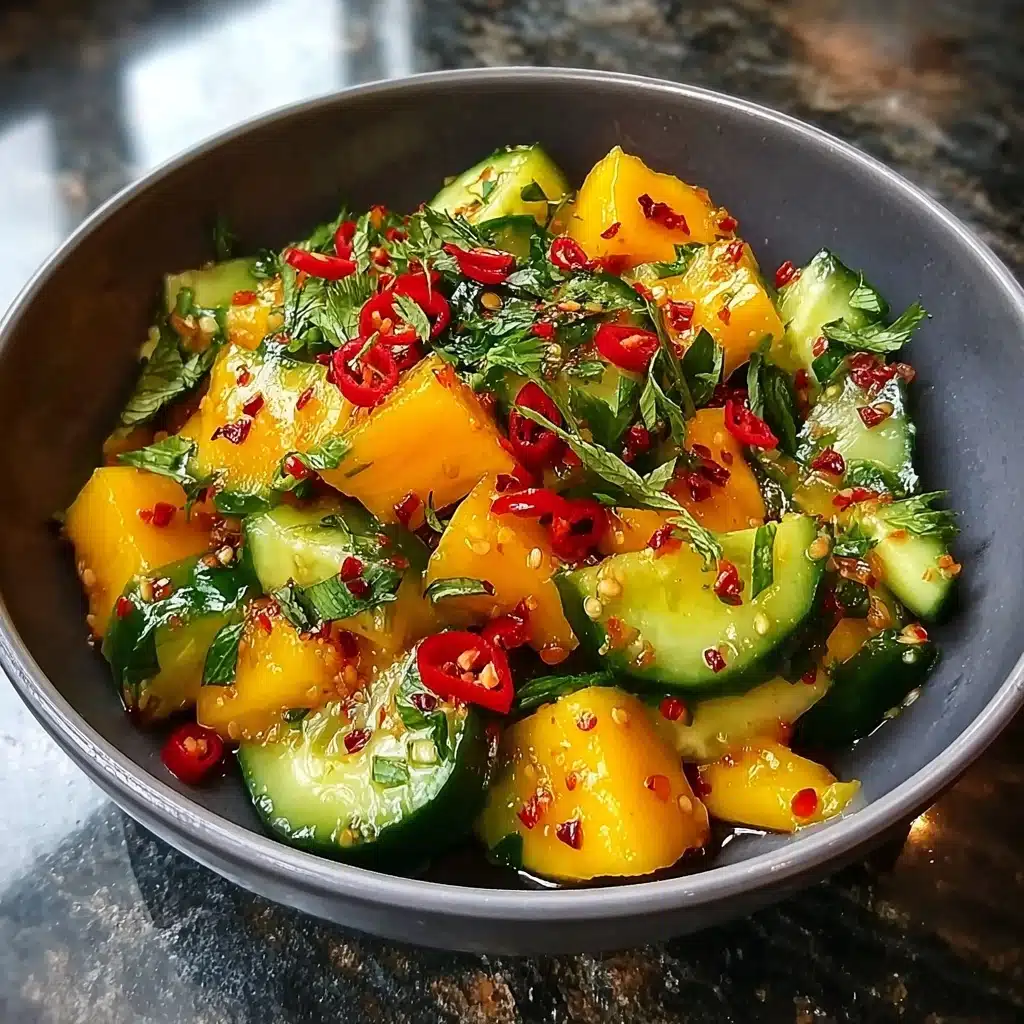 Thai Mango Cucumber Salad: Discover the Perfect Recipe! Recipe - Recipe Image