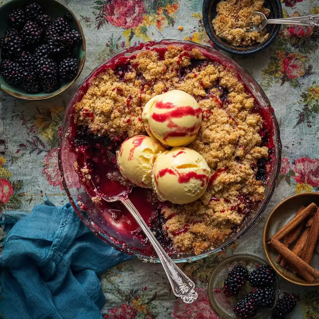 Apple and Blackberry Crumble Recipe - Recipe Image