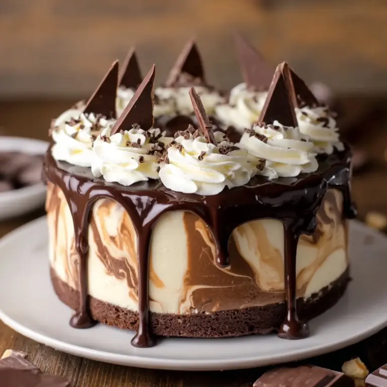 Hot Fudge Sundae Brownie Cheesecake Recipe 🍫 Recipe