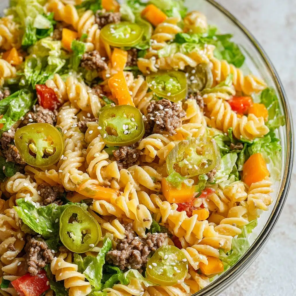 Big Mac Pasta Salad Recipe - Recipe Image