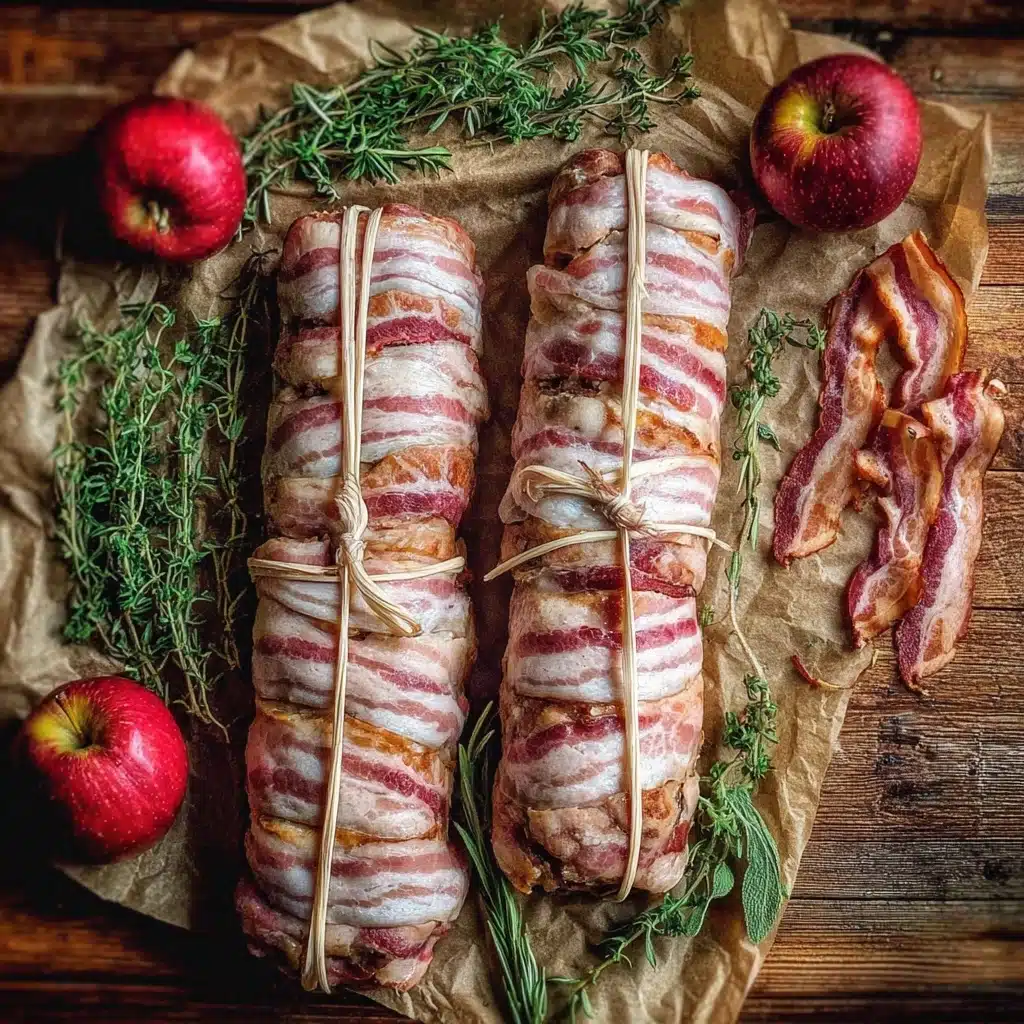 rry and Apple Stuffed Turkey Breast Roll Recipe - Recipe Image