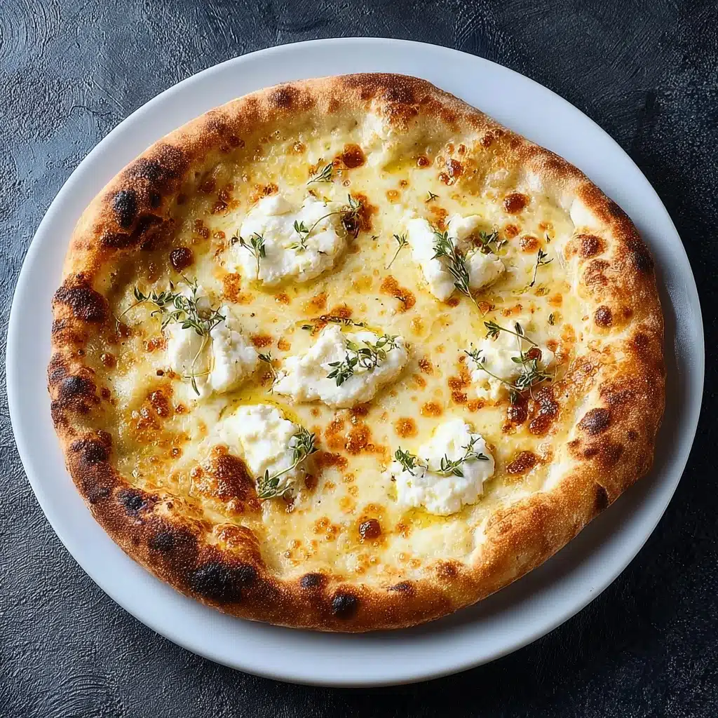 Goat Cheese and Honey PizzaDetailed Recipe - Recipe Image