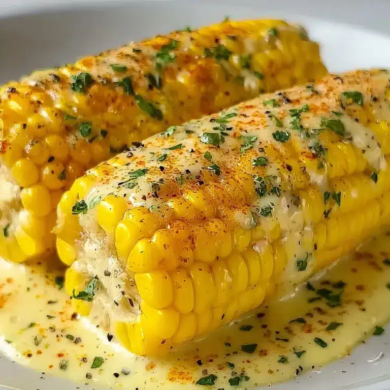 Garlic Parmesan Corn on the Cob Recipe