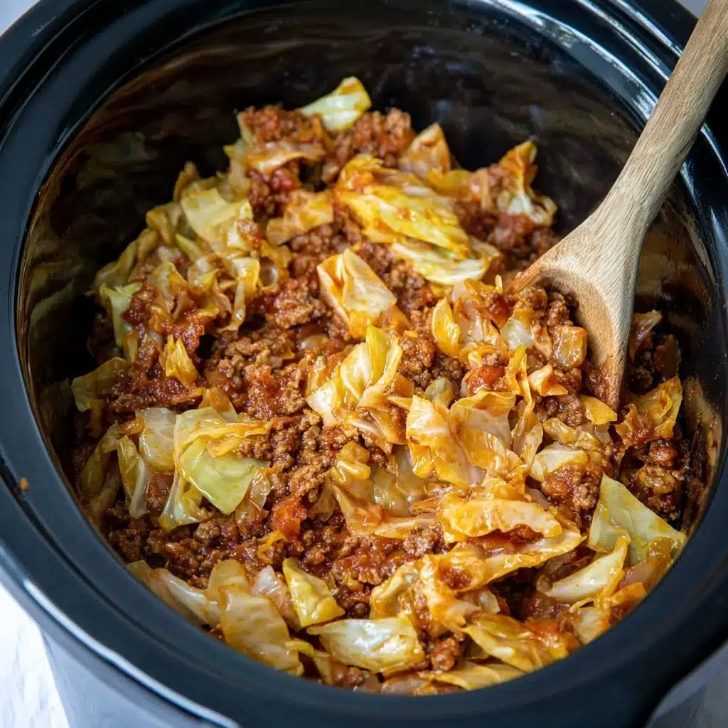 Slow Cooker Unstuffed Cabbage Rolls Recipe - Recipe Image