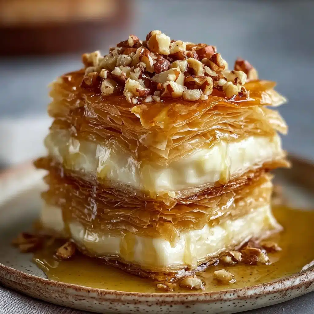 secake Phyllo Cookies with Honey Drizzle Recipe - Recipe Image