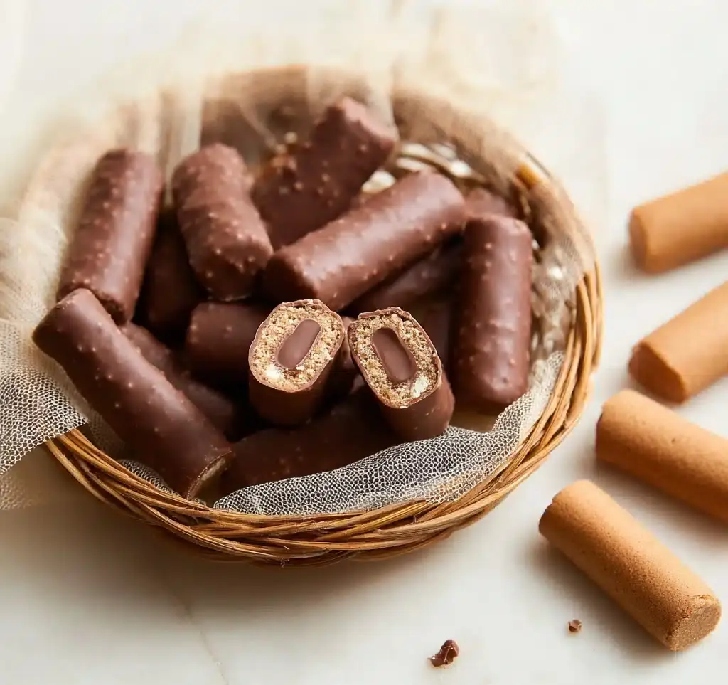 Chocolate Cigar Cookies (No Bake) Recipe