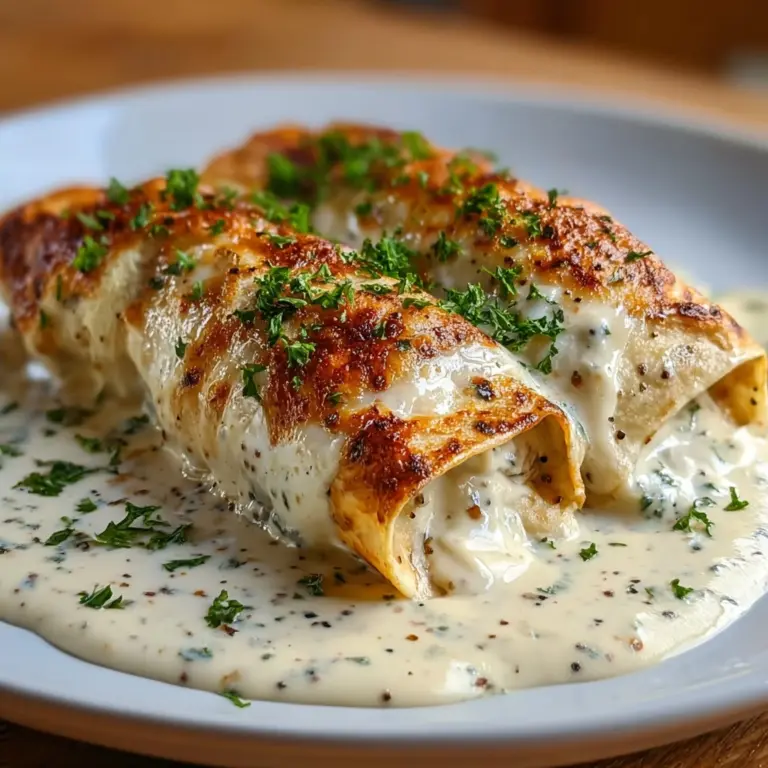 Chicken Alfredo Lasagna Rolls Recipe