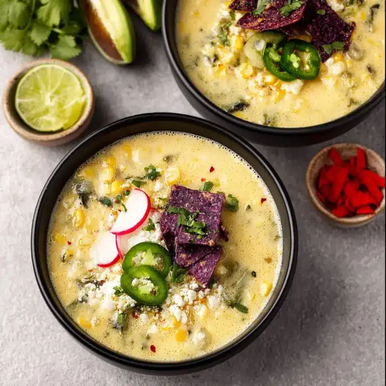 Chicken Poblano Soup Recipe