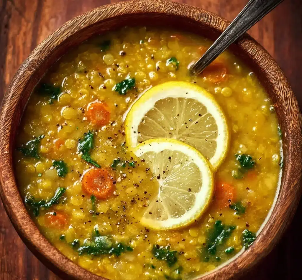 Lemon Lentil Soup Recipe