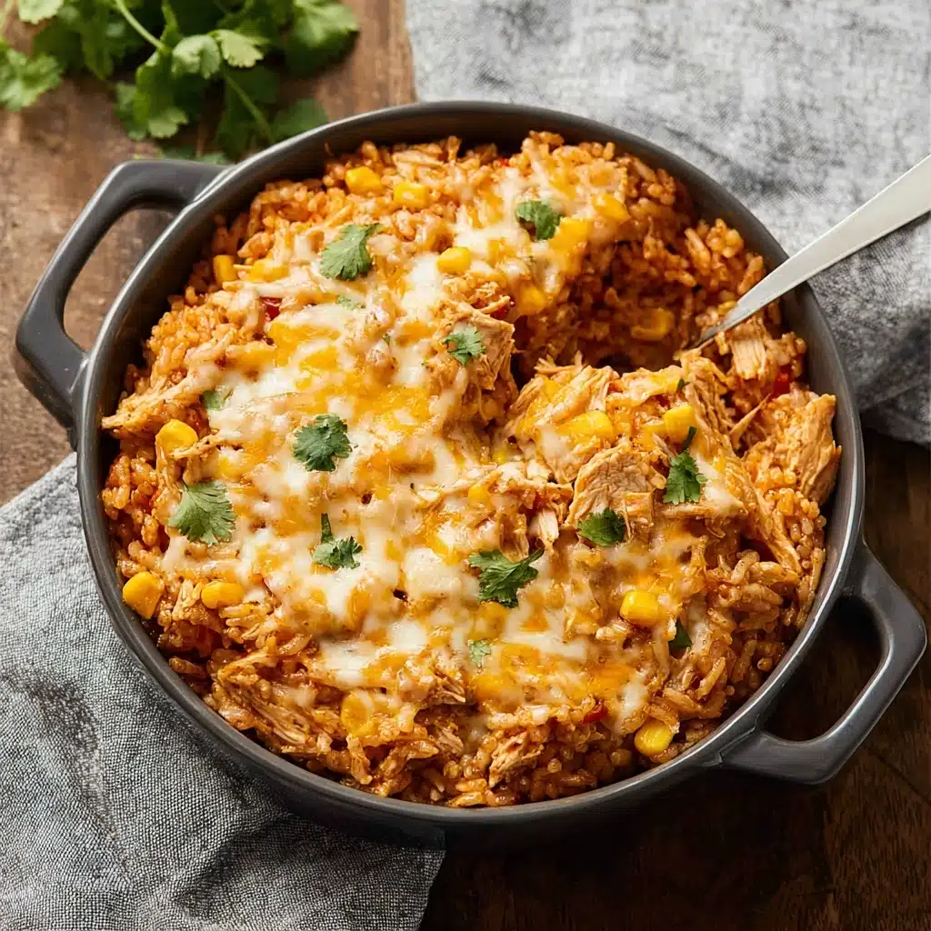 Chicken Enchilada Rice Casserole Recipe - Recipe Image