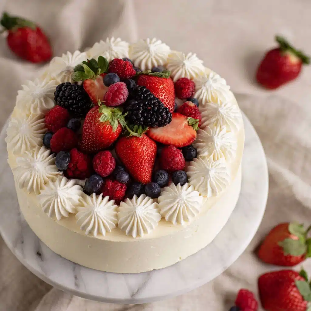 BERRY CHANTILLY CAKE RECIPE - Recipe Image