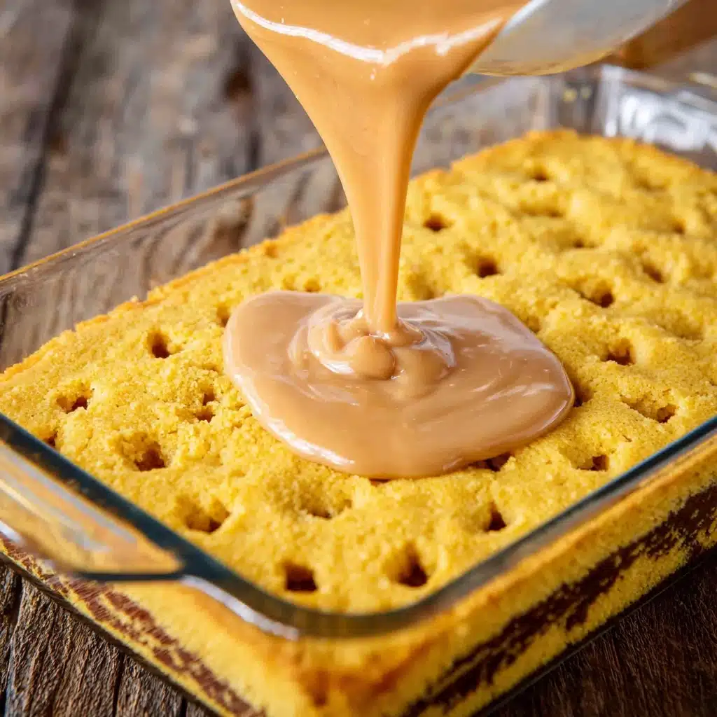 Pumpkin Poke Cake Recipe - Recipe Image
