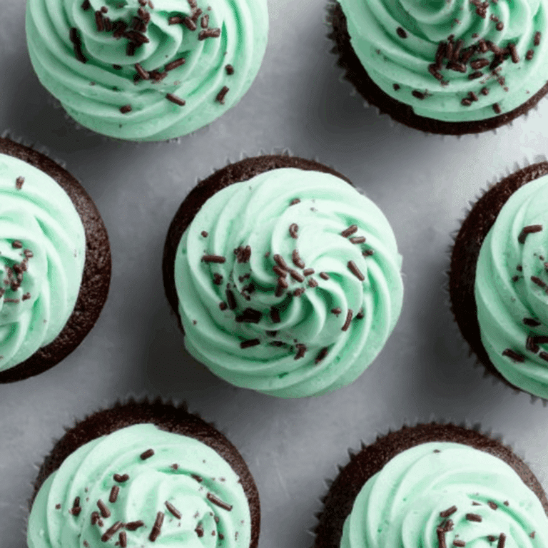 Gluten-Free Mint Chocolate Cupcakes Recipe