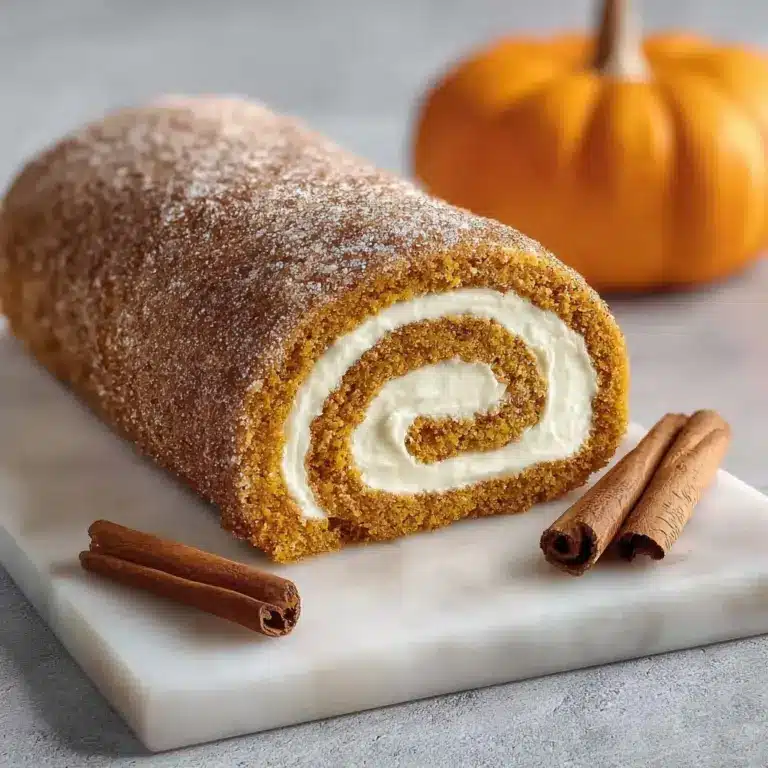 Fall Pumpkin Spice Roll CakeIngredients Recipe