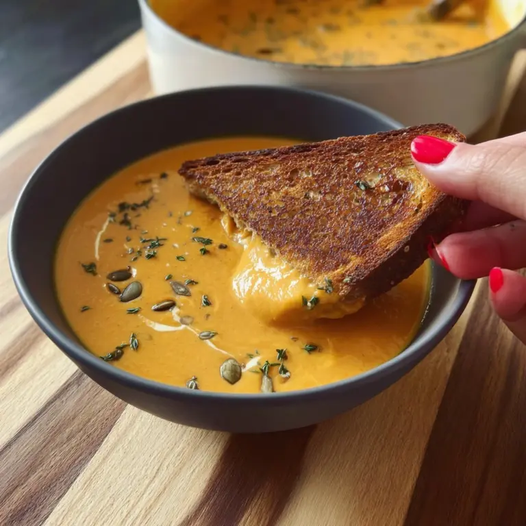 protein-packed butternut squash soup Recipe