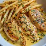 Chicken Fillet in Spicy, Creamy Garlic-Parmesan Sauce Recipe