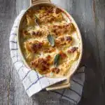 Butternut squash Cannelloni with Walnut-Sage Béchamel Sauce Recipe