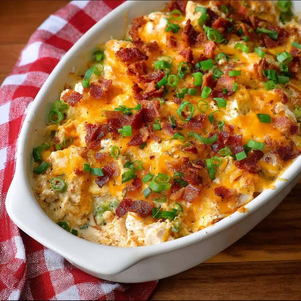 Loaded Potato Ranch Chicken Casserole Recipe - Recipe Image