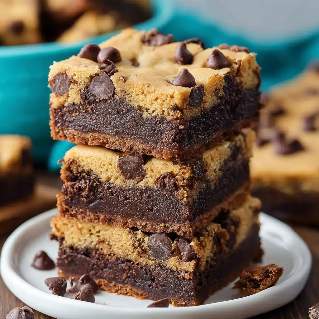 Chocolate Chip Cookie Brownies Recipe - Recipe Image