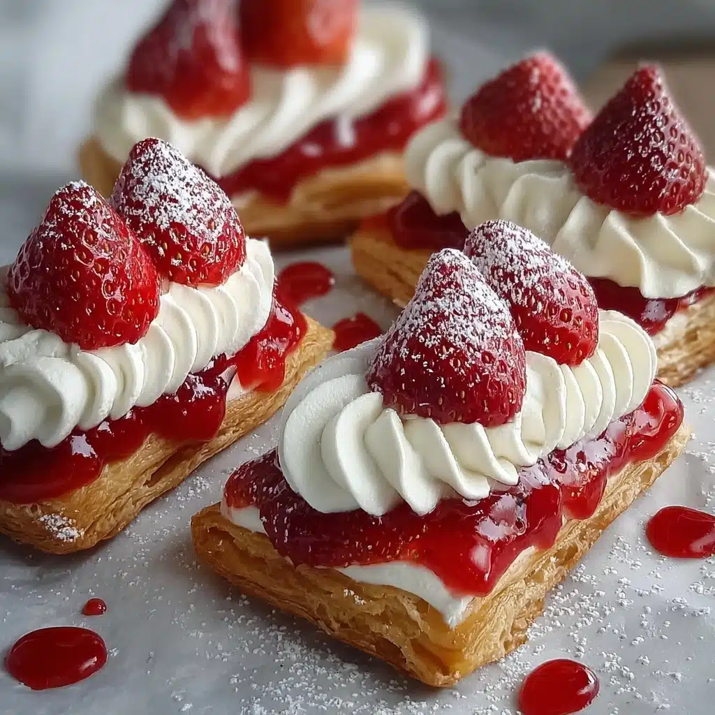 Strawberry Cream Puffs Recipe - Recipe Image