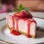 Velvet Strawberry Cheesecake – Creamy Dreamy Delight Recipe