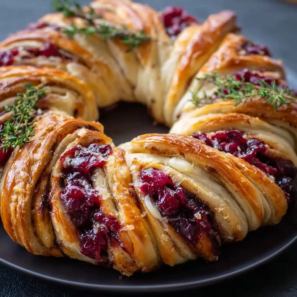 Turkey Cranberry Crescent Ring RecipeIngredients Recipe - Recipe Image
