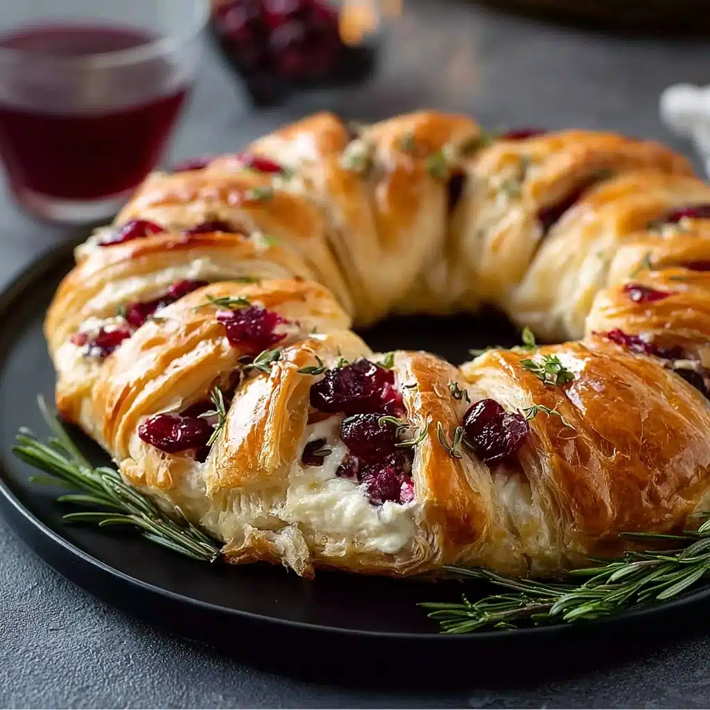Turkey Cranberry Crescent Ring RecipeIngredients Recipe - Recipe Image