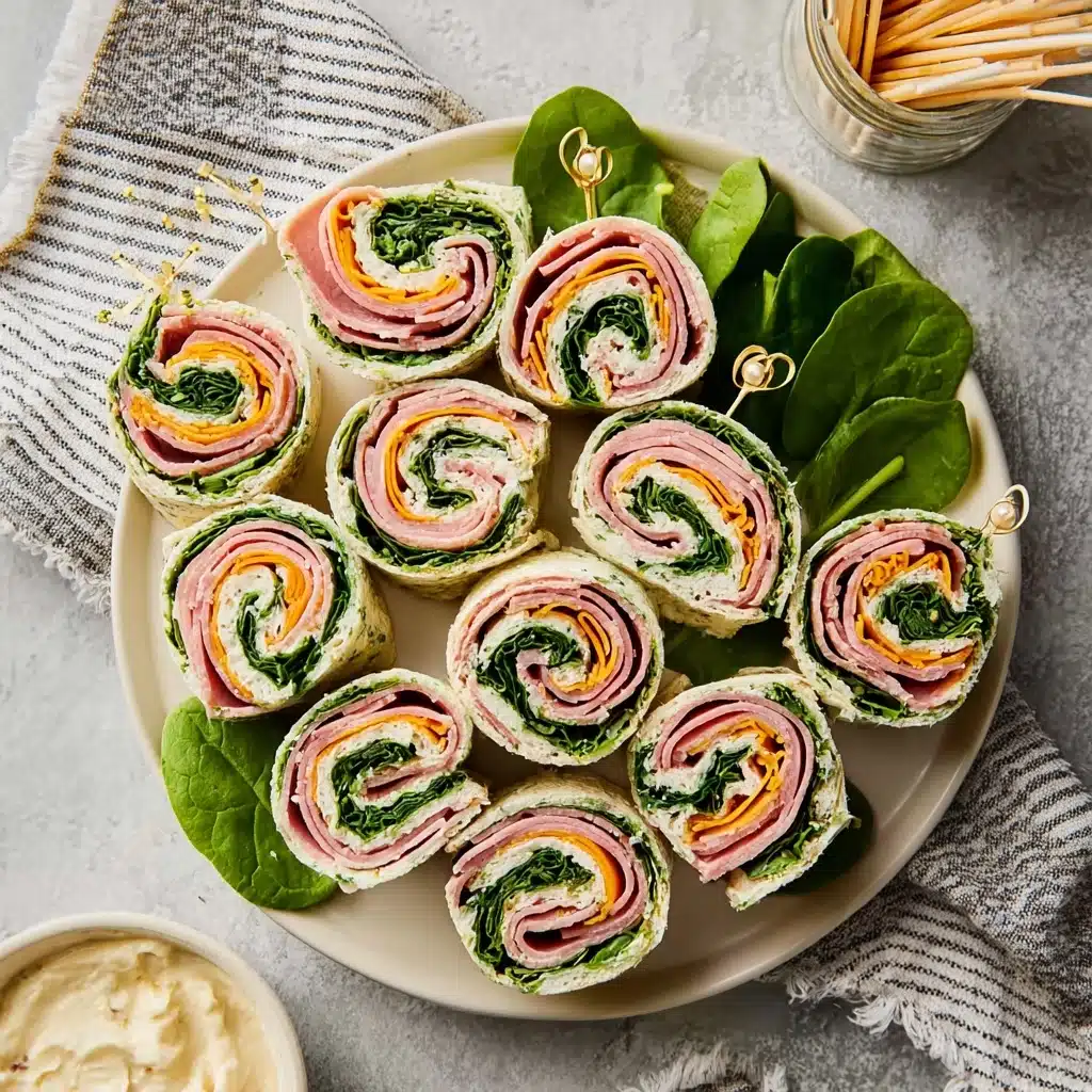 Pinwheel Sandwiches Recipe - Recipe Image